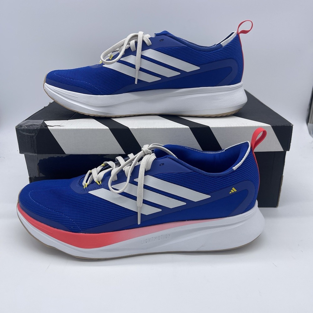 NEW Adidas Jogit Blue Crystal White Mens‎ Athletic Sneaker Size 13